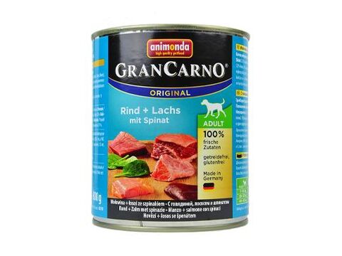 Animonda Gran Carno Adult losos & špenát konzerva 800g