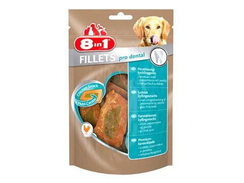 8in1 pochoutka Fillets pro breath S 80g