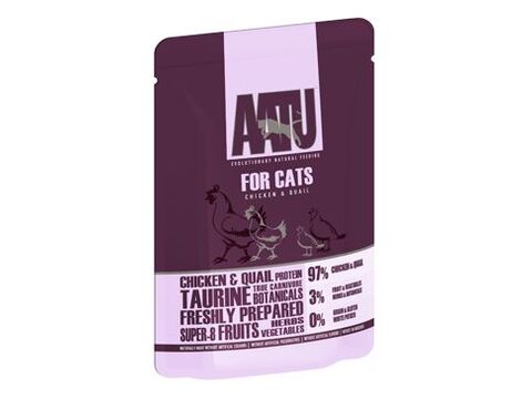 AATU Cat Chicken n Quail kaps. 85g