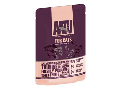 AATU Cat Salmon n Chicken n Prawn kaps. 85g