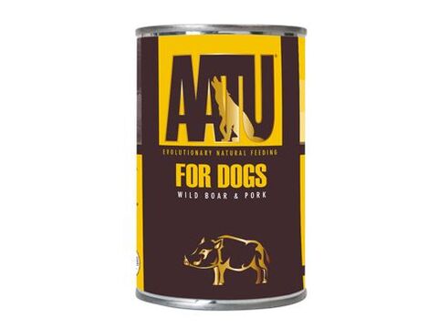 AATU Dog Wild Boar n Pork konz. 400g