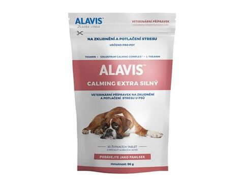 Alavis Calming Extra silný pro psy 96g 30tbl