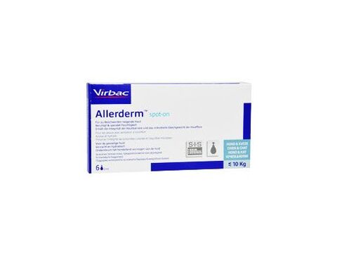 Allerderm Spot on 6x2ml pro psy a kočky do 10kg