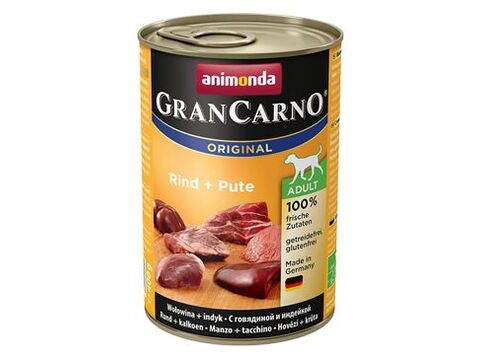 Animonda Gran Carno Adult hovězí & krůta konzerva 400g