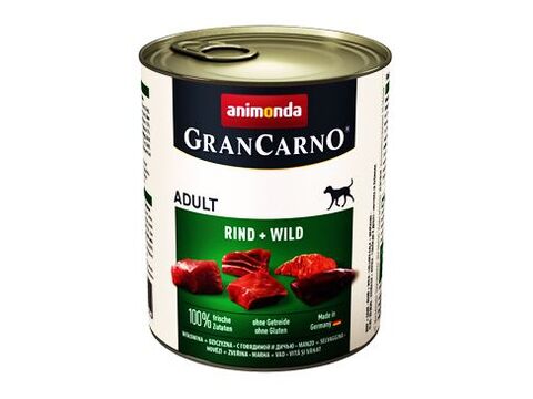 Animonda Gran Carno Adult hovězí & zvěřina konzerva 800g