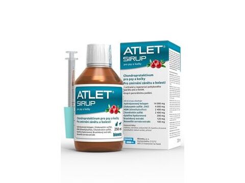 Atlet sirup pro psy a kočky 250ml