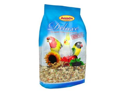 Avicentra Deluxe malý papoušek 1kg