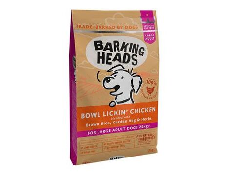 BARKING HEADS Bowl Lickin’ Chicken (Large Breed) 12kg
