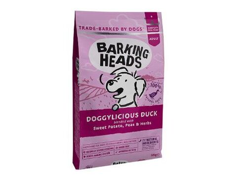BARKING HEADS Doggylicious Duck 12kg