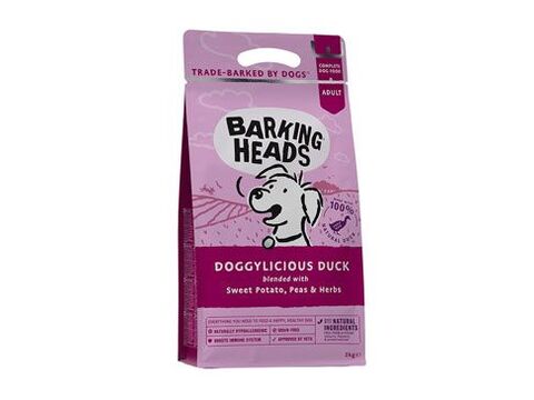 BARKING HEADS Doggylicious Duck 2kg
