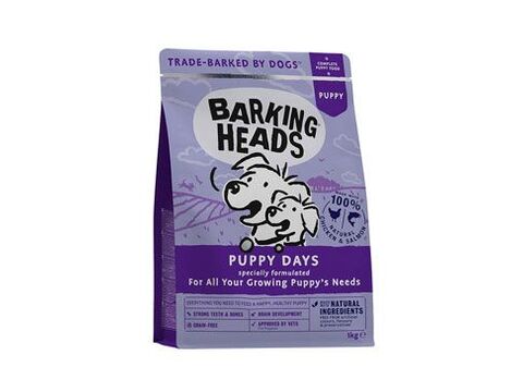 BARKING HEADS Puppy Days NEW 1kg