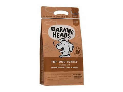 BARKING HEADS Top Dog Turkey 2kg