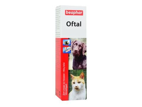 Beaphar oční kapky Oftal pes, kočka 50ml