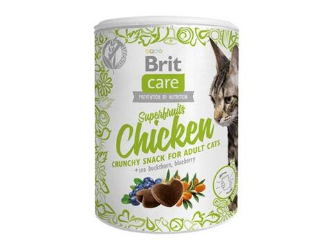 Brit Care Cat Snack Superfruits Chicken  100g