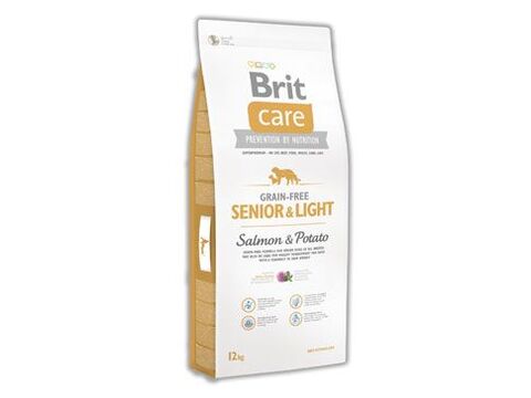 Brit Care Dog Grain-free Senior Light Salmon & Potato 12kg