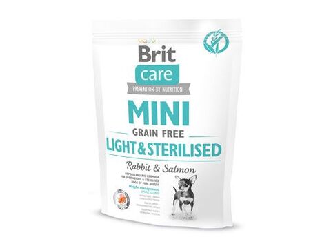 Brit Care Dog Mini Grain Free Light & Sterilised 400g