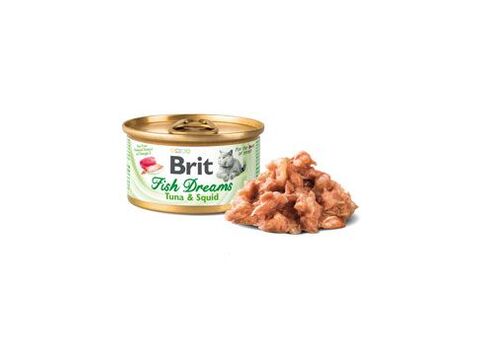 Brit Cat konz Brit Fish Dreams Tuna & Squid 80g