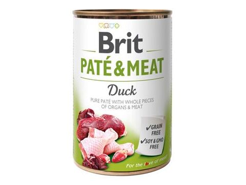 Brit Dog konz Paté & Meat Duck 400g