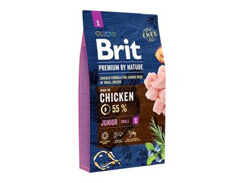 Brit Premium Dog by Nature Junior S 8kg