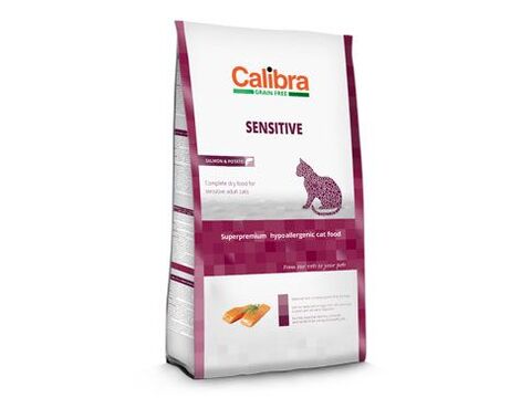Calibra Cat GF Sensitive Salmon  7kg NEW