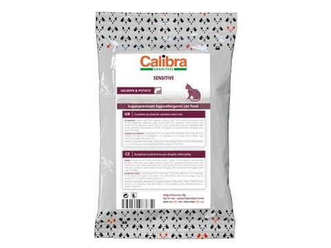 Calibra Cat GF Sensitive Salmon  80g - vzorek