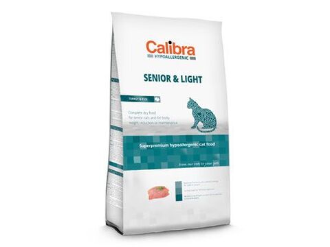 Calibra Cat HA Senior & Light Turkey  7kg NEW