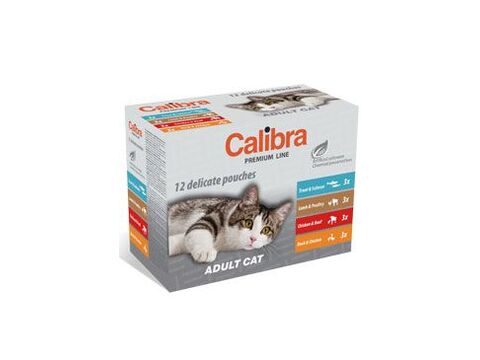 Calibra Cat  kapsa Premium Adult  multipack 12x100g