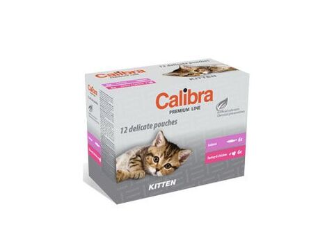 Calibra Cat  kapsa Premium Kitten multipack 12x100g