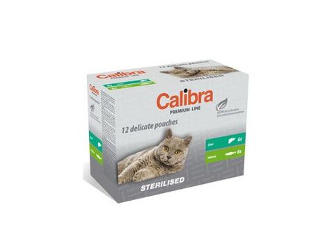 Calibra Cat  kapsa Premium Steril. multipack 12x100g