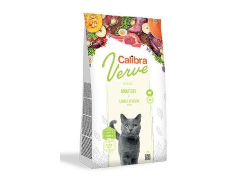 Calibra Cat Verve GF Adult Lamb&Venison 8+ 750g