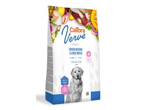 Calibra Dog Verve GF Senior M&L Chicken&Duck 12kg