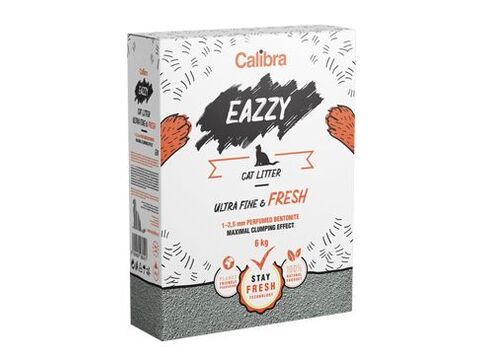 Calibra EAZZY Cat podestýlka Ultra Fine & Fresh 6kg