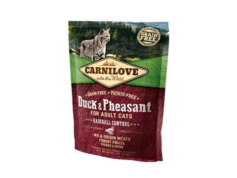 Carnilove Cat Duck&Pheasant Adult Hairball Contr 400g