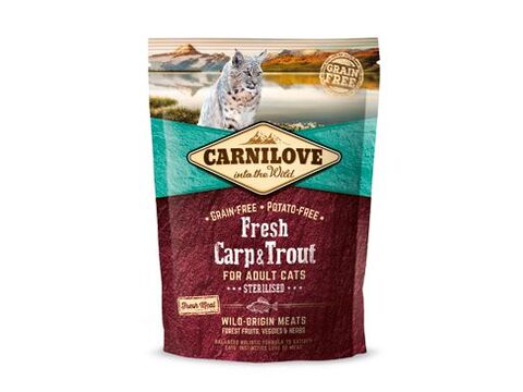 Carnilove Cat Fresh Carp & Trout Sterilised Adult 400g