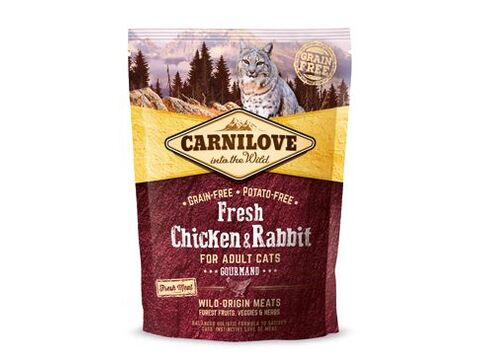 Carnilove Cat Fresh Chicken & Rabbit for Adult 400g