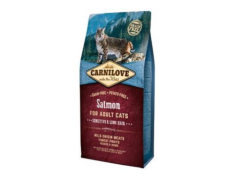 Carnilove Cat Salmon for Adult Sensitiv & LH  6kg