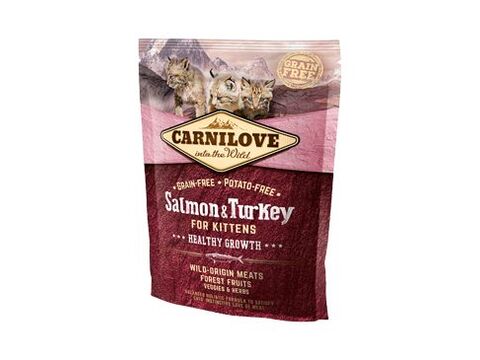 Carnilove Cat Salmon & Turkey for Kittens HG 400g