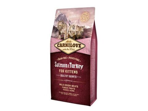 Carnilove Cat Salmon & Turkey for Kittens HG 6kg