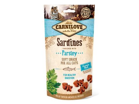 Carnilove Cat Semi Moist Snack Sardine&Parsley 50g