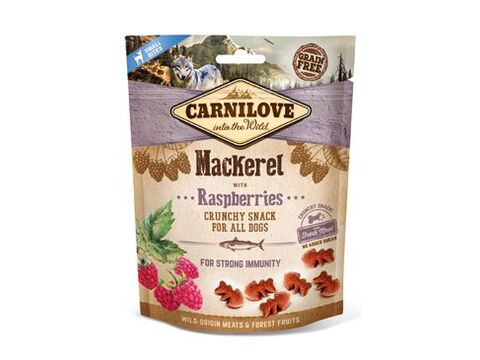 Carnilove Dog Crunchy Snack Mackerel&Raspberries 200g