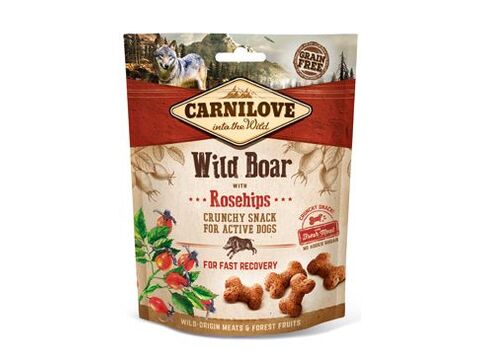 Carnilove Dog Crunchy Snack Wild Boar&Rosehips 200g