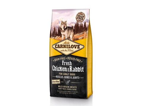 Carnilove Dog Fresh Chicken & Rabbit for Adult 12kg