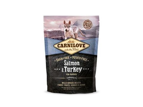 Carnilove Dog Salmon & Turkey for Puppies 1,5kg