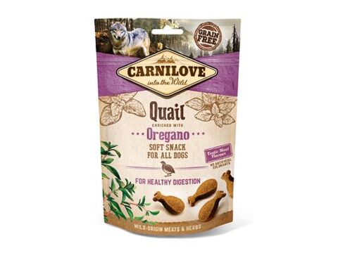 Carnilove Dog Semi Moist Snack Quail&Oregano 200g