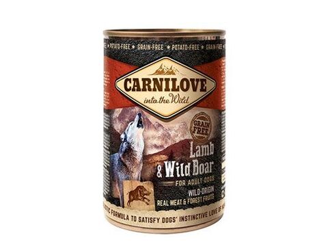 Carnilove Wild Meat Lamb & Wild Boar 400g