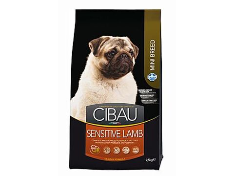 CIBAU Dog Adult Sensitive Lamb&Rice Mini 2,5kg