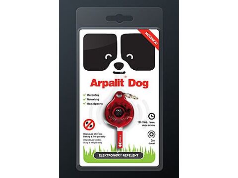 Arpalit Dog elektrický odpuzovač klíšťat pro psy 1ks