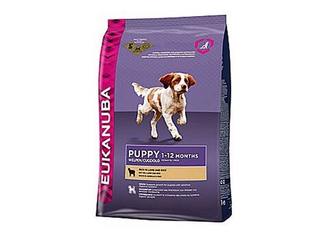 Eukanuba Dog Puppy & Junior Lamb & Rice 12kg