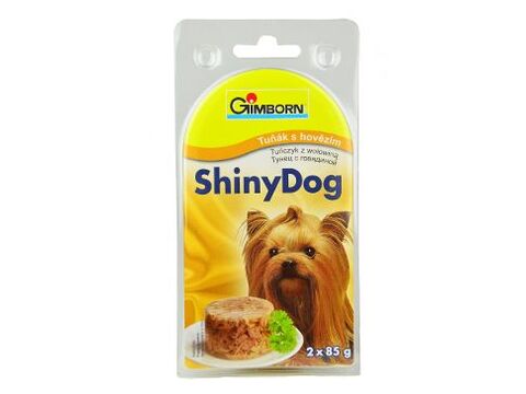 Gimborn konz. ShinyDog tuňák/hovězí 2x85g