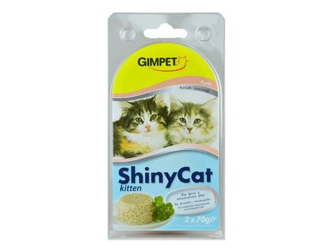 Gimpet kočka konzerva ShinyCat Junior kuře 2x85g